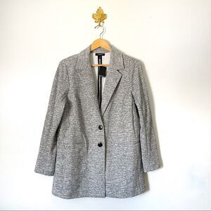 Torrid Textured Boyfriend Knit Trench Blazer size 0 or Large NWT